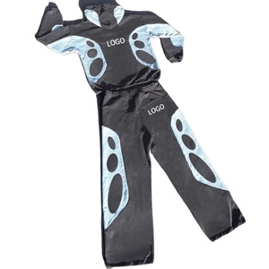 Custom Sweat suit Manufacturer <b>Pullover</b> Jogger Set Color Block 100% Cotton Fleece Sweat Pant Tracksuits for <b>Men</b> OEM Service - Product Image 2