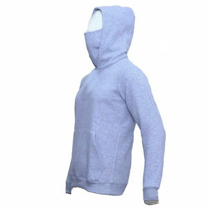 Sudadera con capucha cálida de invierno personalizada para hombre, Sudadera con capucha de manga larga y cubierta facial, sudadera bordada de alta calidad, impresión Digital de talla grande - Product Image 3