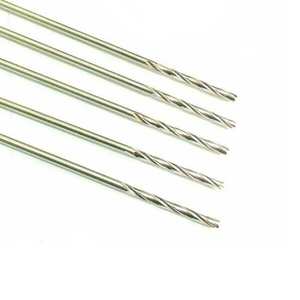 Juego de Brocas Canuladas Manuales de Acero Inoxidable de 5.0 mm, 5 Piezas, Grado Quirúrgico, Uso Veterinario - Product Image 6