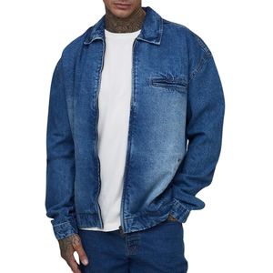 เสื้อเชิ้ตแฟลนเนลทรงปกติสำหรับผู้ชายไซส์ใหญ่ ลวดลายตาราง แขนยาว ติดกระดุมหน้า สไตล์ลำลอง ซักแบบหนัก แฟชั่น - Product Image 1