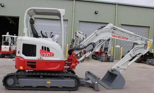 Excavadora Compacta de Orugas Takeuchi TB335R 3.7T con Giro Trasero Mínimo, Motor Laidong, Cilindro Hidráulico Eaton, Bomba de Motor y Caja de Cambios - Product Image 2