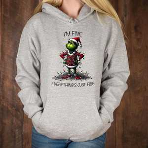 <b>Christmas</b> 3D Printed Knitted <b>Hoodies</b> Wholesale Custom Logo Crewneck Zip-Up <b>for</b> <b>Men</b> Women Family Winter Breathable Custom Colors - Product Image 2