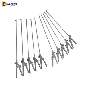 Latest Wholesale Laparoscopic Needle Holder Forceps <b>Tools</b> Surgery <b>Kit</b> Surgical Scissor Laparoscopic Needle Holder - Product Image 4