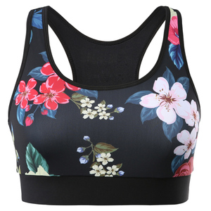 Soutien-gorge de sport personnalisé OEM pour femme, grande taille, léger, sans couture, push-up, respirant, séchage rapide, imprimé, pour yoga, gym, fitness, course à pied - Product Image 2