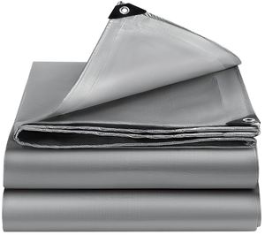Lona Ligera Impermeable para Exteriores, Resistente a Desgarros, Tejido HDPE Liso, para Camping, Camiones y Tiendas de Campaña - Product Image 3