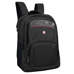 17-Inch Fashion Multi-Compartment Laptop <b>Backpack</b> Zipper Padded Water-Resistant Travel School Bag Featuring Airflow Design - Product Image 5
