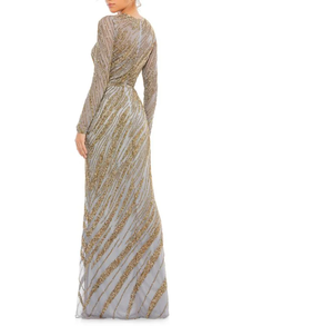 ชุดเดรสปาร์ตี้ตอนเย็นสำหรับผู้หญิงชุดเดรสผ้าชีฟองแนวต้านไฟฟ้าสถิตย์มี2025ใหม่ทุกไซส์ - Product Image 2