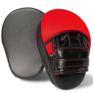 Custom Logo UV Protection Boxing <b>Focus</b> <b>Pads</b> Microfiber Fabrics Curved <b>Focus</b> Mitts for MMA Muay Thai Cycling Outdoor Training - Product Image 1