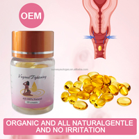 Capsules Vaginales à base d'Ingrédients Naturels pour Resserrement, Réparation et Soin Nourrissant, Lubrification Naturelle et Amélioration de l'Élasticité