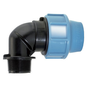 Gomito a 90° con derivazione maschio 32 x 1 - Product Image 1