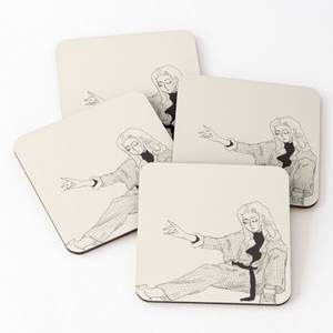 51 sous-verres imprimés en bois de manguier/bois d'acacia sur du thé ensemble de 4 pièces accessoires de cuisine maison et boîte de cuisine ustensiles de cuisine - Product Image 2