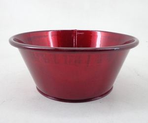 Tazón redondo en relieve de Metal antiguo de cobre F16 para utensilios de cocina, vajilla para decoración navideña, mesa decorativa para el hogar - Product Image 5