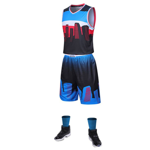 Marque personnalisée pas cher Sublimation noir cousu/imprimé Logo hommes Basketball Jersey par Rezax - Product Image 4