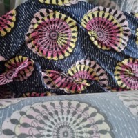 Jenny stock lot. Corée polyester venechia spandex impression polyester tissu textile beaucoup de fleurs brillantes meilleure qualité robe femmes
