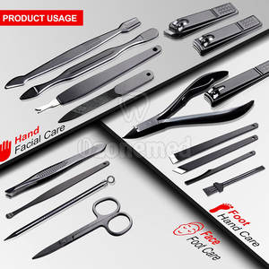 Kit de manucure complet avec coupe-ongles Poussoirs à cuticules et limes Kit de manucure Premium pour des ongles parfaits - Product Image 2