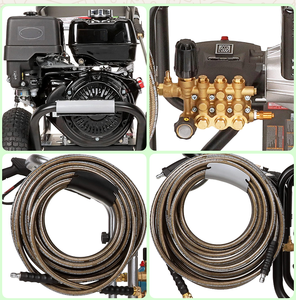 Idropulitrice a Gas PS-60869 Power/Shot 4000 PSI, Pompa Triplex 3.5 GPM, Motore GX-270, Include Spruzzatore - Product Image 4