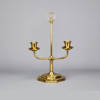 Nouveau candélabre vintage pour la maison de noël Bougeoir Nouveau design en métal votif à la main Décoration de mariage Menorah faite à la main