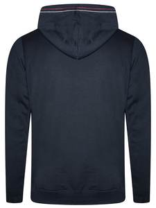 Otoño/Invierno 350G cárdigan con cremallera de doble cabeza suéter con capucha de moda suelta cuello con cremallera personalizado sudaderas con capucha ropa de hombre - Product Image 4