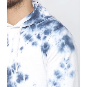 Sweat à capuche surdimensionné pour hommes de haute qualité personnalisé Tye Dye pull sweat en coton Street Wear pour l'hiver - Product Image 4