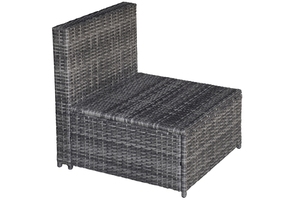 SF00003 Direct factory in Vietnam Modern <b>Sofa</b> 8Pcs Patio <b>Rattan</b> Set Outdoor Furniture with Cushions Tempered Glass - Product Image 5