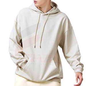Sudadera con Capucha Extra Grande Personalizada para Hombre, 2025, 100% Algodón, Estilo Casual Urbano, de Alta Calidad, Secado Rápido, Transpirable, Teñido Liso, para Invierno - Product Image 5