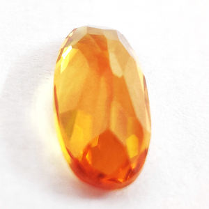 Citrine naturelle 15.5x7mm, facette ovale, pierres précieuses en vrac de bonne qualité, pierre citrine jaune, fabricant fournisseur - Product Image 3