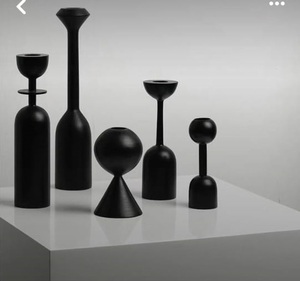 El Juego de 3 piezas más popular, juego decorativo de madera, portavelas, X Mas Day, regalo, logotipo personalizado, portavelas de madera para el hogar, X Mas Day - Product Image 5