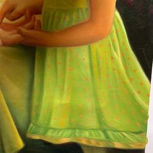 Dipinto a Olio di Gesù 100% Fatto a Mano 36x24 Pollici Stile Classico di Lusso Astratto per Arredamento Camera da Letto - Product Image 2