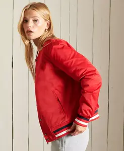 Chaquetas universitarias ligeras hechas a medida de último estilo para mujer Diseño transpirable de gran tamaño de alta calidad - Product Image 6