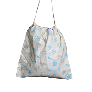 Sac à cordon de serrage grand format certifié GOTS, écologique, imprimé en sérigraphie avec logo personnalisé, lavable, sacs et étuis sur mesure à usage spécial - Product Image 3