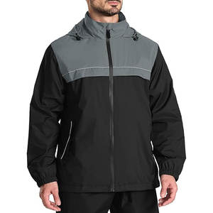 Veste de pluie pour homme imperméable avec capuche Veste coupe-vent légère pour homme Imperméable en maille respirante pour la randonnée et le golf - Product Image 2