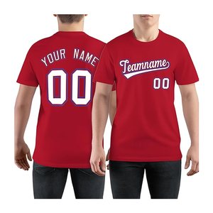 เสื้อยืดคอกลมผ้าฝ้ายสำหรับผู้ชายเสื้อยืดพอดีไหล่ตกแห้งเร็ว - Product Image 1