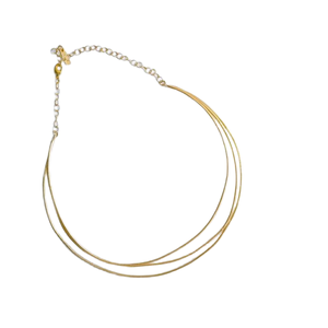 สร้อยคอเส้นใหญ่สำหรับเป็นของขวัญสร้อยคอทองเหลืองทำมือ - Product Image 6