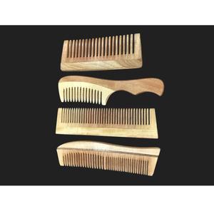 Indian Supplier Organic Natural Wood Pocket <b>Comb</b> for Hair Salons Promotions and Wholesale Gifts Available for Export Price - Product Image 1
