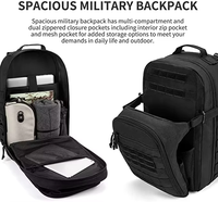 Sac à dos tactique imperméable pour le camping, la randonnée, la chasse, Molle, sac à dos de 3 jours, sacs à dos