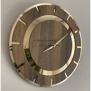 Haute demande Look attrayant Unique Designer de fantaisie Résine de haute qualité fabriquée en forme ronde Horloge murale Fourniture d'Inde - Product Image 4