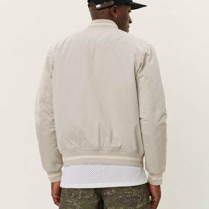 Personalized Men Jacket <b>Wool</b> Body and Leather <b>Arms</b> Customized college baseball Varsity Jacket for men - Product Image 2