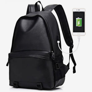 Nouveau sac à dos en cuir véritable sac à main pour femmes Anti-vol RFID sacs à main en cuir de créateur élégant dames épaule et sac à dos noir - Product Image 3