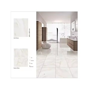 Bianco การออกแบบเคลือบเงานาโนขัดเงากระเบื้องพอร์ซเลน60x60สีฟ้าพื้นกระเบื้องเซรามิกสำหรับใช้กลางแจ้ง gvt - Product Image 1