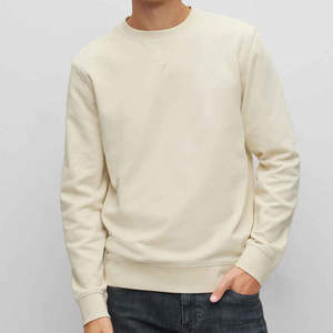 Sweat-shirts à capuche pour hommes en molleton 100% coton, vente en gros, hiver 2025, col rond, impression de logo personnalisé, service OEM, livraison DDP - Product Image 2