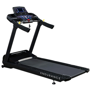 Nouveau tapis de course commercial Body-Solid Endurance avec moniteur de fréquence cardiaque sans fil pour la marche, la course et l'entraînement cardio à domicile, en salle de sport et en studio de fitness - Product Image 5