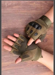 Nouveauté : Gants de cyclisme unisexes à demi-doigts, antidérapants, respirants, avec sangle de poignet réglable, séchage rapide, pour la musculation - Product Image 4