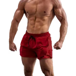 Short de gym OEM pour hommes Short de course de plein air avec logo personnalisé coupe parfaite style unique avec design et logo personnalisés - Product Image 5