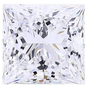 Diamante de Corte Princesa Cultivado en Laboratorio, 1.41 Quilates, D VVS2 - Product Image 2