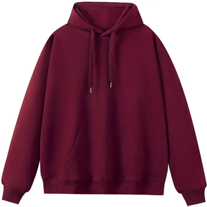 เสื้อฮู้ดพรีเมียมผ้าฟลีซแบบสวม Unisex ดีไซน์ 2 in 1 น้ำหนักผ้า 320 กรัม ปิดด้วยซิป มีกระเป๋าข้าง  รับสกรีนโลโก้ด้านหน้า/หลัง - Product Image 3