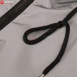 Customized Autumn Men's Windbreaker <b>Jacket</b> Canvas <b>Thin</b> <b>Waterproof</b> Breathable Zipper Style - Product Image 4