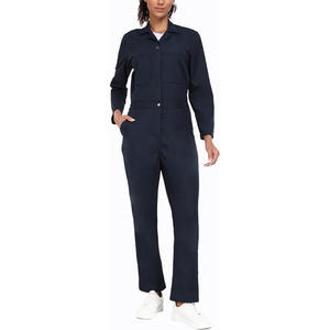 Combinaison de vêtements de travail industriels pour femmes avec logo personnalisé, impression, broderie, vêtements de sécurité de protection durables, fourniture en usine OEM - Product Image 1