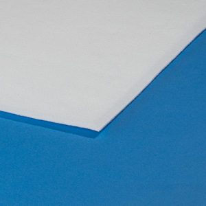 Manta Filtrante de Fieltro de Poliéster Blanco de Agujas Gruesas de 1mm, Nueva, Temperatura Máxima 150°C para Filtración de Aire - Product Image 1