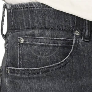 กางเกงยีนส์ขายาวสำหรับผู้ชายทรงสลิมฟิตออกแบบได้เองดีไซน์ใหม่ - Product Image 5