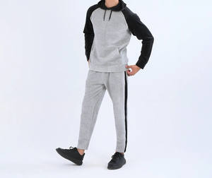 Best Style Item Custom made two color design slim fit size Sportswear Customized Adults New Design Tracksuit - Product Image 1